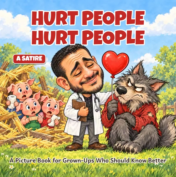 Cover of Hurt People Hurt People: A Picture Book for Grown-Ups Who Should Know Better